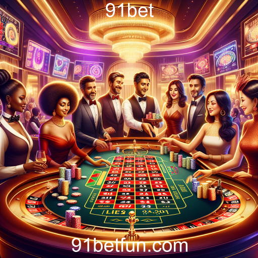 Descubra a Experiência dos Jogos Ao Vivo no 91bet