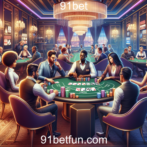 Pôquer: A Emoção das Cartas em 91bet